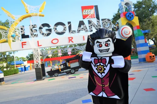 LEGOLAND Florida Vampire at park entrance